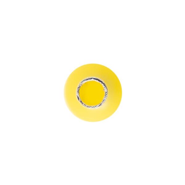 Érvéghüvely AWG20 (0.75mm2) vezetékhez 10mm hosszú sárga köpeny (100 db/csomag)