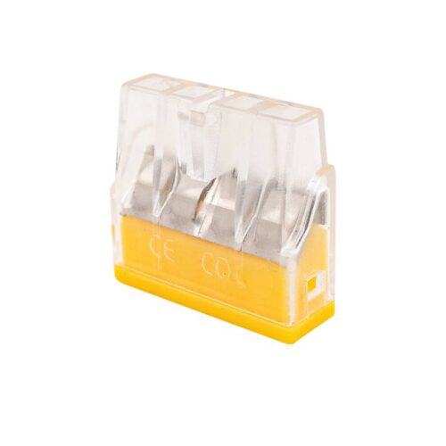 la-eu-204_p10__isoleft_800x800.jpg Gyorscsatlakozó 4-es tömör érhez 0,5-2,5 mm² vezetékhez. Csomag 10 db