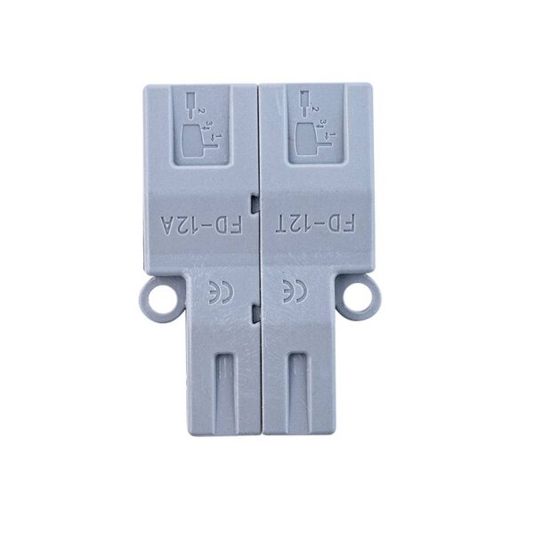 Gyorcsatlakozó 2x2 utas elosztáshoz 0,08 - 2,5 mm² vezetékhez 10 darabos csomag