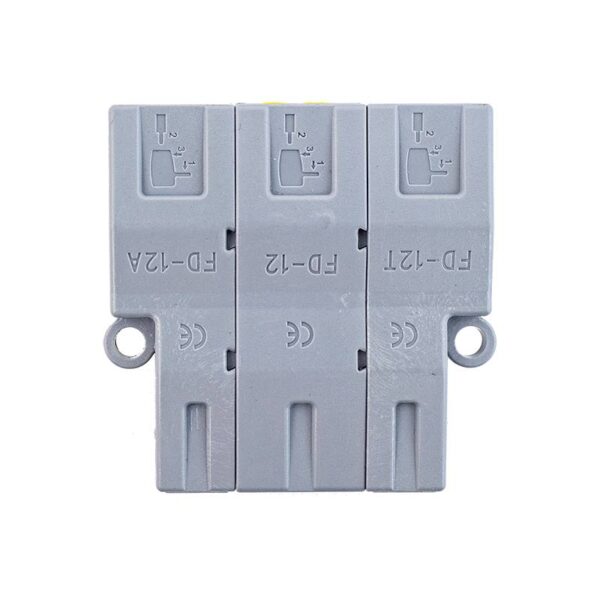 Gyorcsatlakozó 3x2 utas elosztáshoz 0,08 - 2,5 mm² vezetékhez 10 darabos csomag