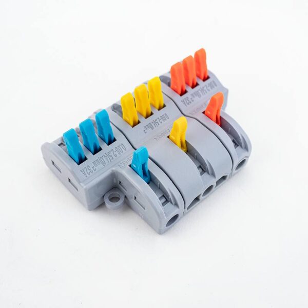 Gyorcsatlakozó 3x3 utas elosztáshoz 0,08 - 2,5 mm² 10 darabos csomag