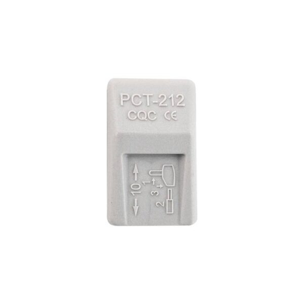 Gyorscsatlakozó 2-es 0,08 - 2,5 mm² vezetékhez 10 darabos csomag