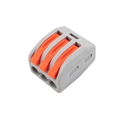 la-pct-213_p10__isoleft_800x800.jpg Gyorscsatlakozó 3-as 0,08 - 2,5 mm² vezetékhez 10 darabos csomag