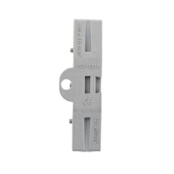 Gyorcsatlakozó toldó 1x1-es 0,08 - 4 mm² vezetékhez 10 darabos csomag
