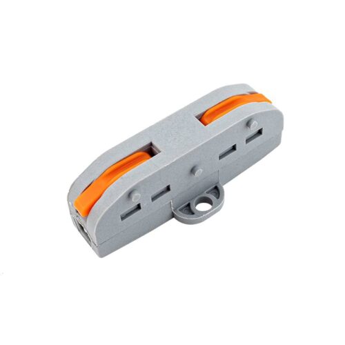 la-pct-221a_p10__isoleft_800x800.jpg Gyorcsatlakozó toldó 1x1-es 0,08 - 4 mm² vezetékhez 10 darabos csomag