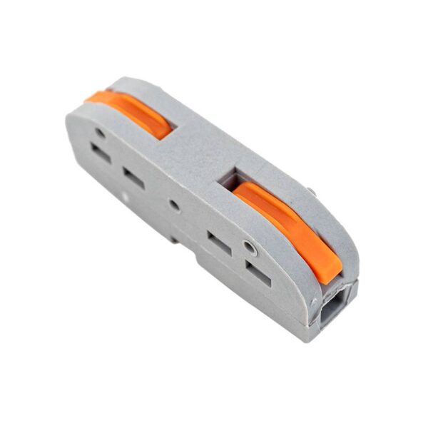Gyorcsatlakozó toldó 1x1-es 0,08 - 4 mm² vezetékhez 10 darabos csomag