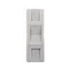 Gyorcsatlakozó toldó 2x2-es 0,08 - 4 mm² vezetékhez 10 darabos csomag