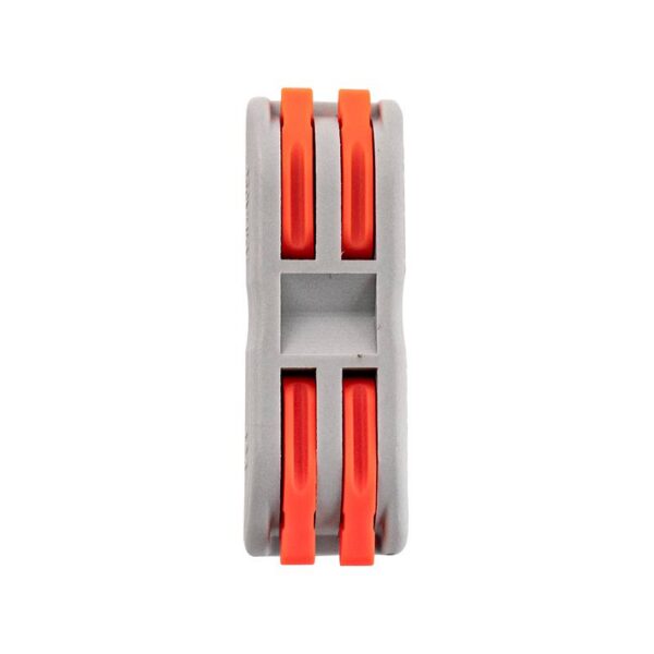 Gyorcsatlakozó toldó 2x2-es 0,08 - 4 mm² vezetékhez 10 darabos csomag