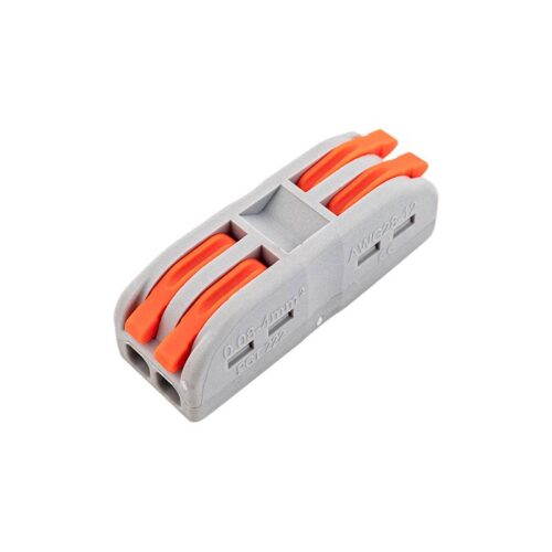 la-pct-222_p10__isoleft_800x800.jpg Gyorcsatlakozó toldó 2x2-es 0,08 - 4 mm² vezetékhez 10 darabos csomag