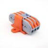 Gyorscsatlakozó rögzítő adapter