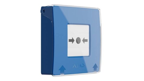 Ajax MANUAL-CALL-POINT-BLUE – Manual Call Point vezeték nélküli kézi jelzésadó Ajax rendszerekhez