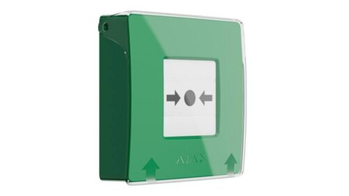 manual-call-point-green-1-675174718bfe6.jpg Ajax MANUAL-CALL-POINT-GREEN – Manual Call Point vezeték nélküli kézi jelzésadó Ajax rendszerekhez