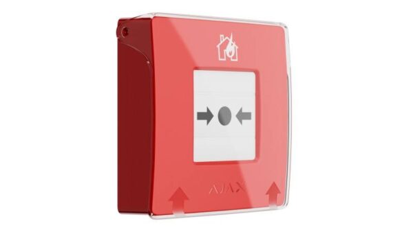 Ajax MANUAL-CALL-POINT-RED – Manual Call Point vezeték nélküli kézi jelzésadó Ajax rendszerekhez