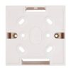 OUTLET: Műanyag doboz 86x86-os gombok felületre szereléséhez