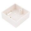 OUTLET: Műanyag doboz 86x86-os gombok felületre szereléséhez