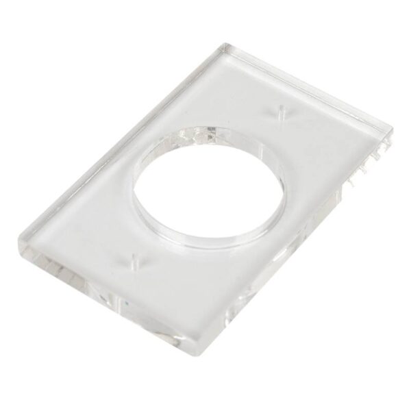 Plexi kiemelő keret infravörös érzékelős kapcsolókhoz - 116 x 71 x 10 mm