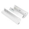 Üvegajtó konzol YM-280N(LED) sorozatú síkmágnesekhez - befele nyíló keret nélküli üvegajtókra