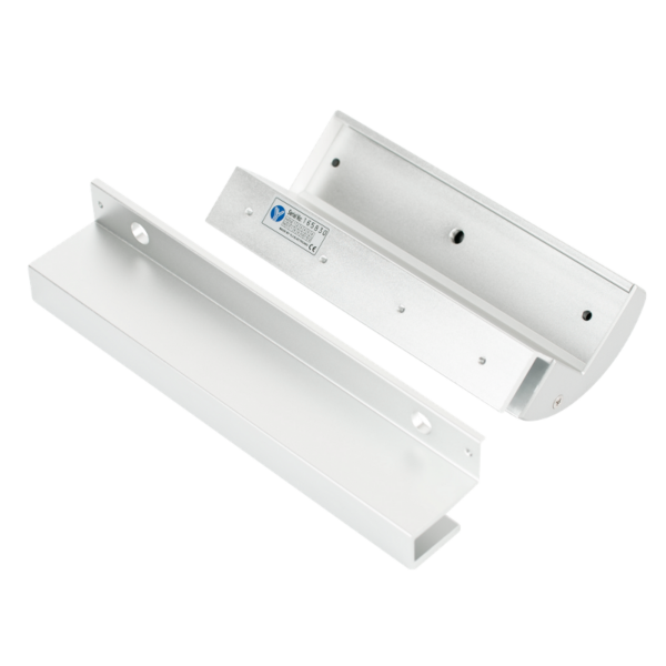 Üvegajtó konzol YM-280N(LED) sorozatú síkmágnesekhez - befele nyíló keret nélküli üvegajtókra