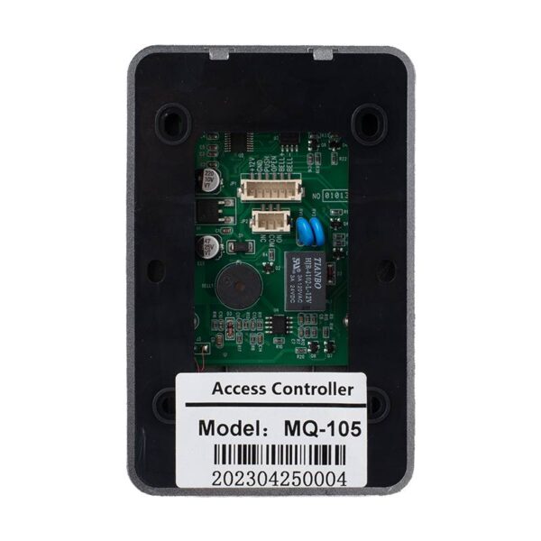 mq-105_back.jpg OUTLET EM kártyás fólia billentyűs kódzár, 1.000 user, beltéri, műanyag ház MQ-105