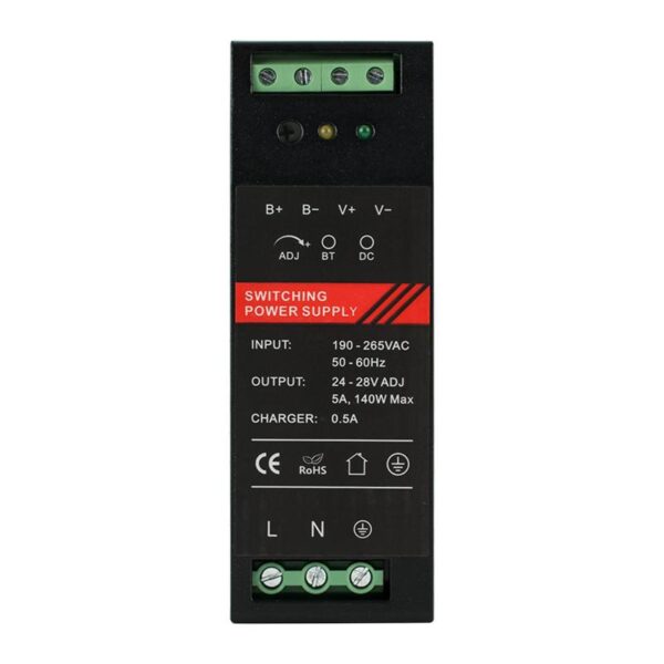 DIN sínes szünetmentes tápegység - 24 V DC 5 A