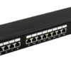 Nestron NRPP-RJ45-124SF-H – 19" patch panel