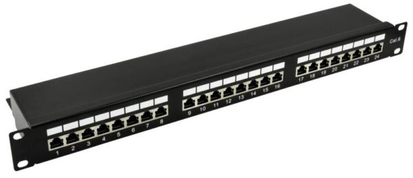Nestron NRPP-RJ45-124SF-H – 19" patch panel