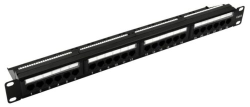 Nestron NRPP-RJ45-124U-H – 19" patch panel