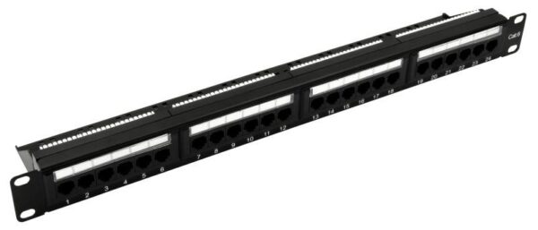 Nestron NRPP-RJ45-124U-H – 19" patch panel