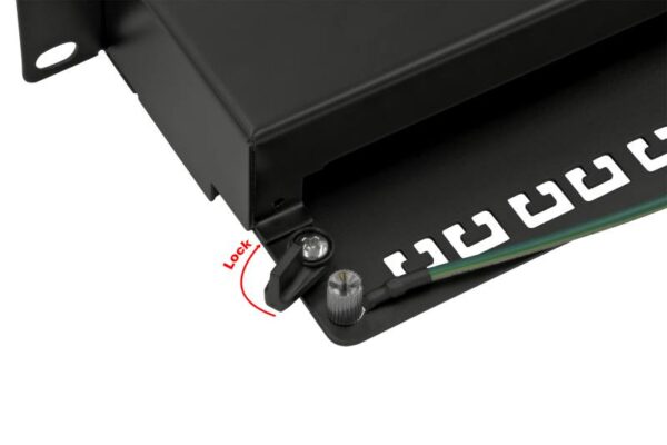Nestron NRPP-RJ45-224SF-H – 19" patch panel