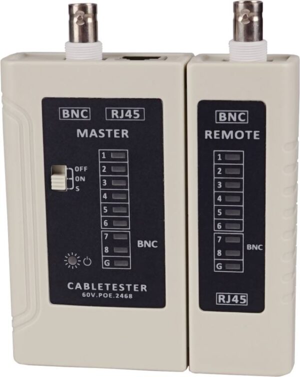 Nestron NTT-2468 – UTP/STP/BNC kábel teszter
