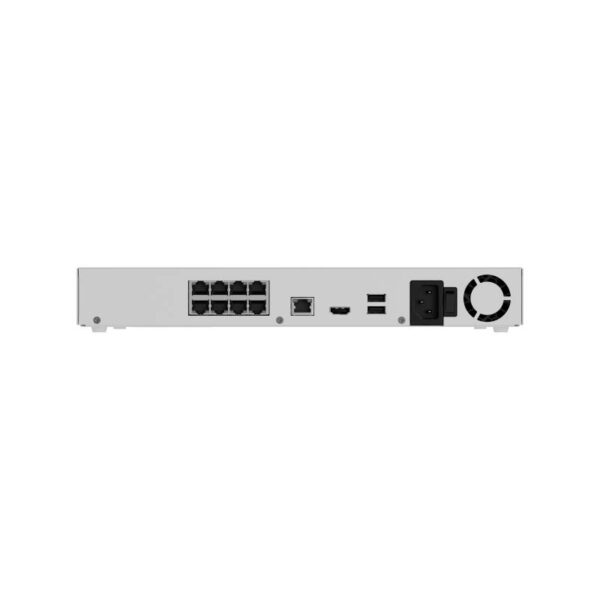 Ajax NVR-H2D8PAC-8-WHITE – 8 csatornás NVR