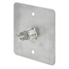 pbk-16-nonc-rdgn-c_4.jpg Kimagasló felületű Ø16 mm-es nyomógomb(IP65) 86 mm széles pajzzsal-NO/NC - piros-zöld LED