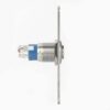 pbk-19-nonc-rdgn-c_5.jpg Kimagasló felületű Ø19 mm-es nyomógomb(IP65) 86 mm széles pajzzsal-NO/NC - piros-zöld LED