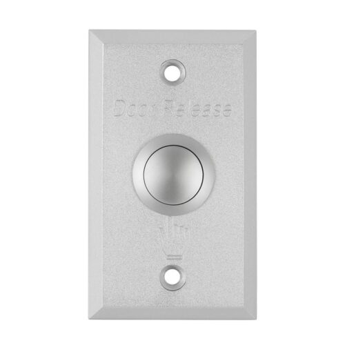 Mikrokapcsolós nyomógomb 86 x 50 mm-es tömör alumínium pajzzsal