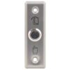 Kimagasló felületű nyomógomb 92 x 29 mm-es INOX pajzzsal - NO