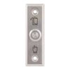 pbk-811a_led_-rd_front.jpg OUTLET: LED-es INOX nyomógomb pajzzsal NO keskeny - piros