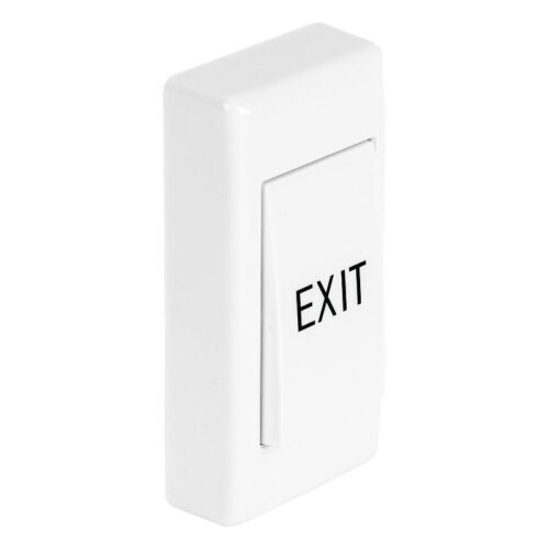Műanyagházas mikrokapcsolós nyomógomb "EXIT" felirattal  86 x 43 - NO/NC