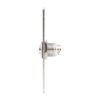 pbk-a-16no_led_-rd_side.jpg Kimagasló felületű Ø16 mm-es nyomógomb(IP65) 28 mm széles pajzzsal-NO - piros LED