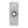 Kimagasló felületű Ø16 mm-es nyomógomb(IP65) fekete házban 35 mm széles pajzzsal-NO - piros-zöld LED