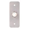 Kimagasló felületű Ø16 mm-es nyomógomb(IP65) 35 mm széles pajzzsal-NO - piros-zöld LED