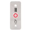 pbk-b-16-nonc_led_-rdgn_frontled_rd.jpg Kimagasló felületű Ø16 mm-es nyomógomb(IP65) 35 mm széles pajzzsal-NO/NC - piros-zöld LED