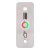 pbk-b-16-nonc_led_-rdgn_frontled_rdgn.jpg Kimagasló felületű Ø16 mm-es nyomógomb(IP65) 35 mm széles pajzzsal-NO/NC - piros-zöld LED