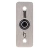 pbk-b-19-no-bk_led_-rdgn_front.jpg Kimagasló felületű Ø19 mm-es nyomógomb(IP65) fekete házban 35 mm széles pajzzsal-NO - piros-zöld LED