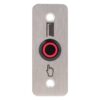 pbk-b-19-no-bk_led_-rdgn_frontled_rd.jpg Kimagasló felületű Ø19 mm-es nyomógomb(IP65) fekete házban 35 mm széles pajzzsal-NO - piros-zöld LED