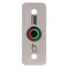 pbk-b-19-no-bk_led_-rdgn_frontled_rdgn.jpg Kimagasló felületű Ø19 mm-es nyomógomb(IP65) fekete házban 35 mm széles pajzzsal-NO - piros-zöld LED