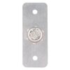 pbk-b-19-nonc_led_-rdgn_back.jpg Kimagasló felületű Ø19 mm-es nyomógomb(IP65) 35 mm széles pajzzsal-NO/NC - piros-zöld LED