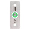 pbk-b-19-nonc_led_-rdgn_frontled_gn.jpg Kimagasló felületű Ø19 mm-es nyomógomb(IP65) 35 mm széles pajzzsal-NO/NC - piros-zöld LED