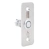 pbk-b-19-nonc_led_-rdgn_isoright.jpg Kimagasló felületű Ø19 mm-es nyomógomb(IP65) 35 mm széles pajzzsal-NO/NC - piros-zöld LED