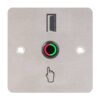 pbk-c-16-no-bk_led_-rdgn_frontled_rdgn.jpg Kimagasló felületű Ø16 mm-es nyomógomb(IP65) fekete házban 86 mm széles pajzzsal-NO - piros-zöld LED
