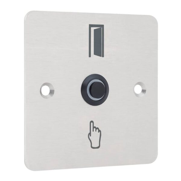 pbk-c-16-no-bk_led_-rdgn_isoright.jpg Kimagasló felületű Ø16 mm-es nyomógomb(IP65) fekete házban 86 mm széles pajzzsal-NO - piros-zöld LED
